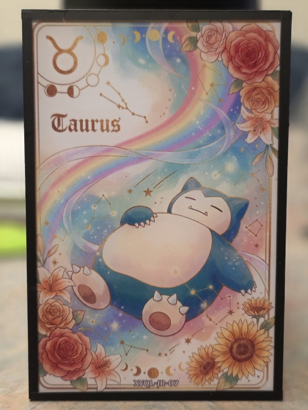 Pokemon Taurus Snorlax Zodiac Art Board